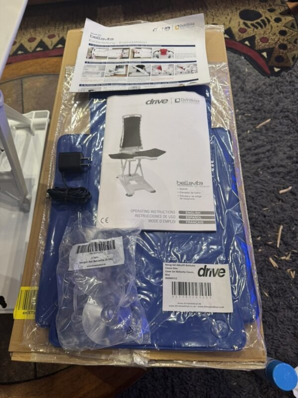 drive medical 477150312 whisper bath lift chair