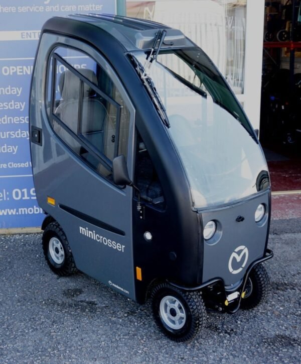 used 2017 mini crosser m2 cabin closed canopy 8mph road mobility scooter