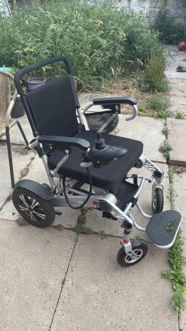 mobilityplus+ ultra light instant folding electric wheelchair