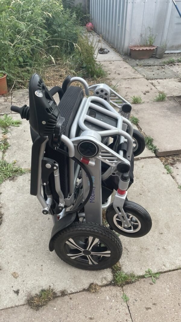 mobilityplus+ ultra light instant folding electric wheelchair