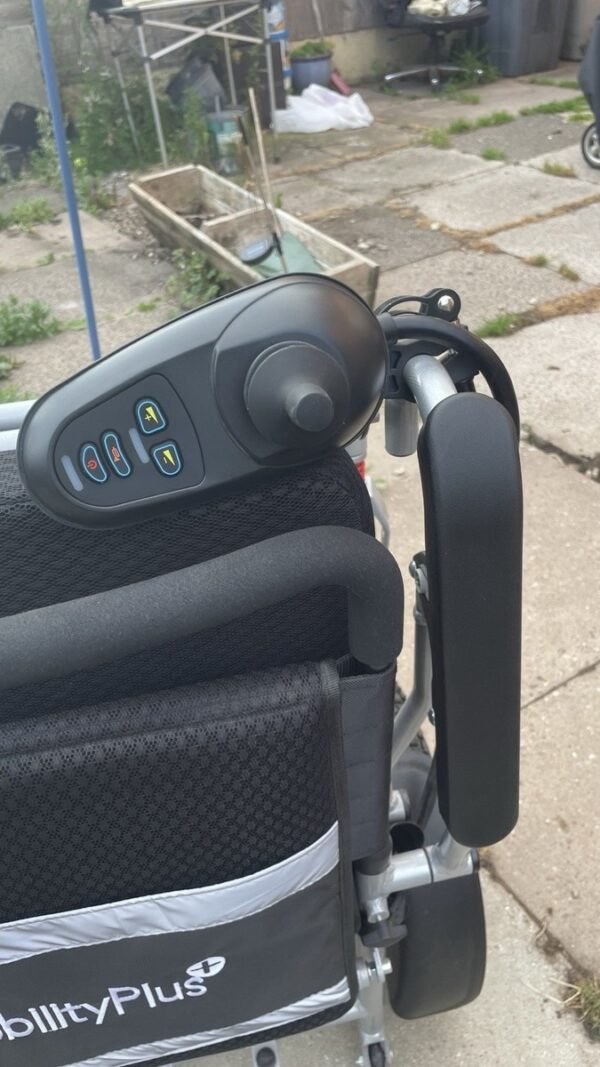 mobilityplus+ ultra light instant folding electric wheelchair