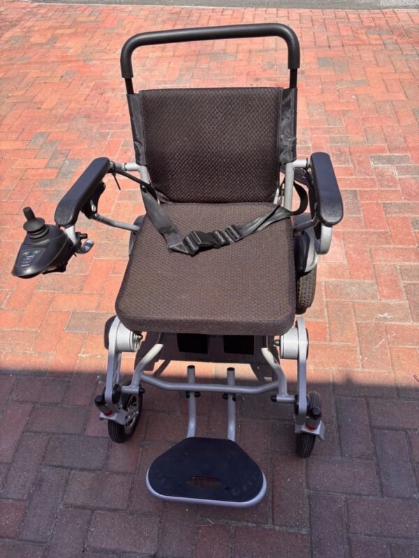 the mobilityplus+ ultra light instant folding electric wheelchair