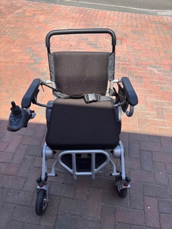 the mobilityplus+ ultra light instant folding electric wheelchair