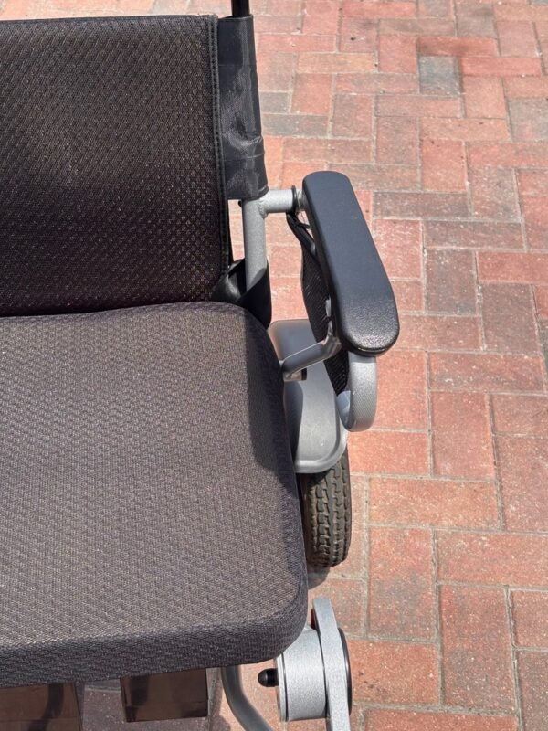the mobilityplus+ ultra light instant folding electric wheelchair