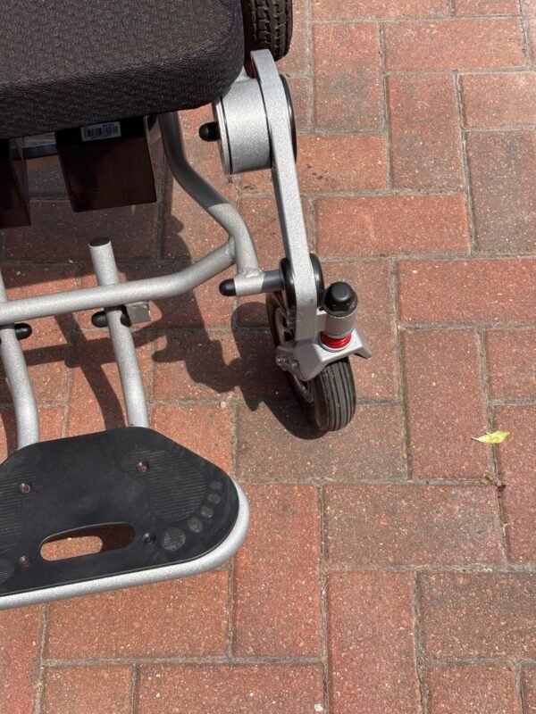 the mobilityplus+ ultra light instant folding electric wheelchair