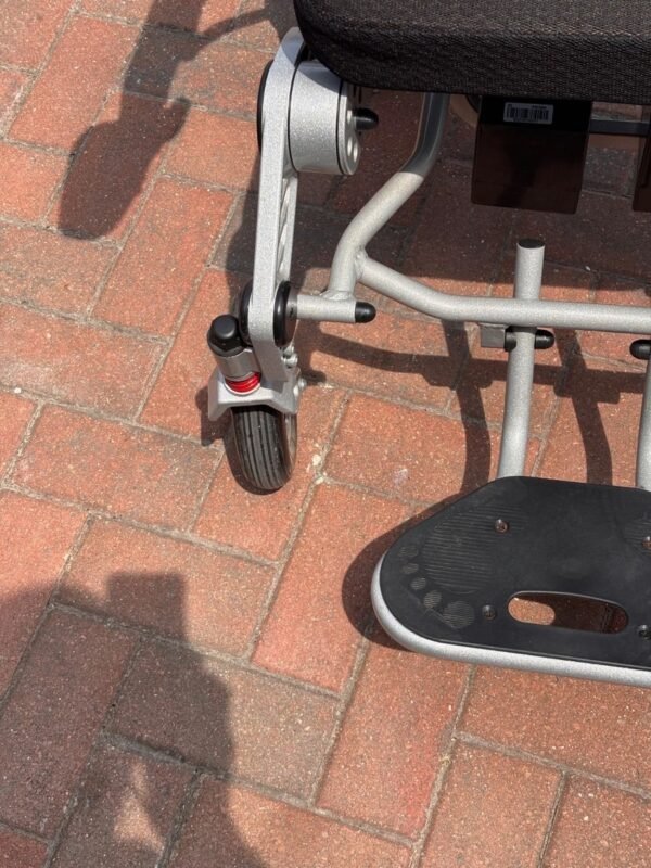 the mobilityplus+ ultra light instant folding electric wheelchair
