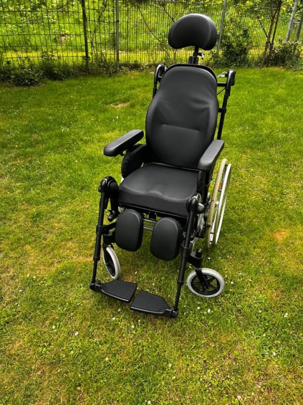 The Breezy Relax 2 is a tilt-in-space wheelchair