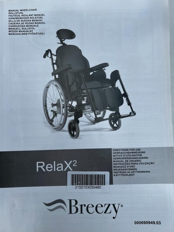The Breezy Relax 2 is a tilt-in-space wheelchair - Image 6