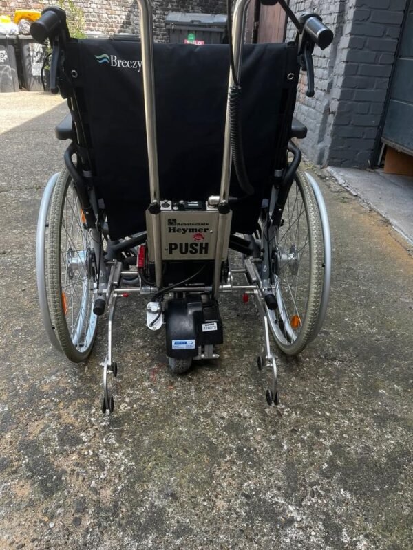 rollstuhl + elektrisch heymer push 2