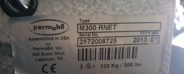 permobil m300 wheelchair with power tilt,recline,legs