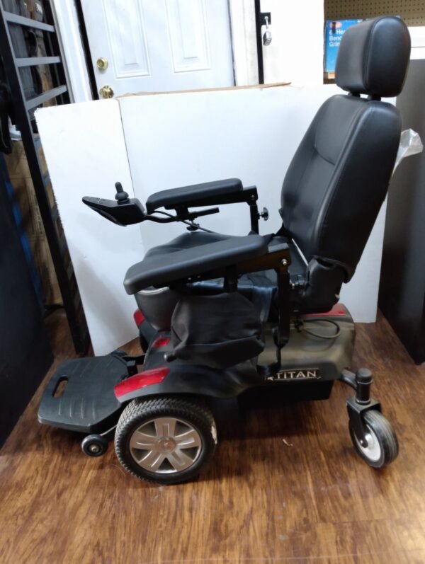 titan transportable front wheel power wheelchair
