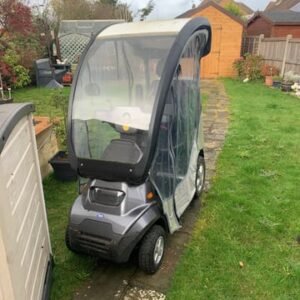 The TGA Breeze S4 is an 8mph mobility scooter