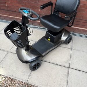 the one rehab vantage is a 4mph, heavy duty mobility scooter