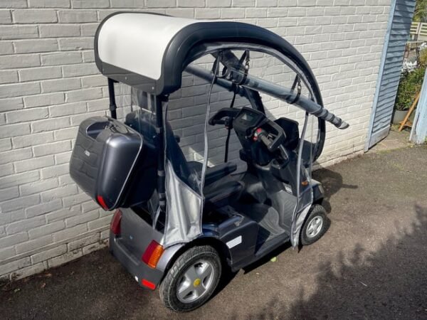 2023 TGA Breeze S4 with Canopy & Sides Electric Mobility Scooter - Image 10