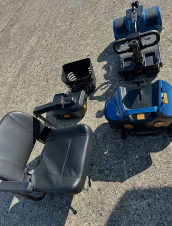 the mobilityplus+ conquest boot mobility scooter